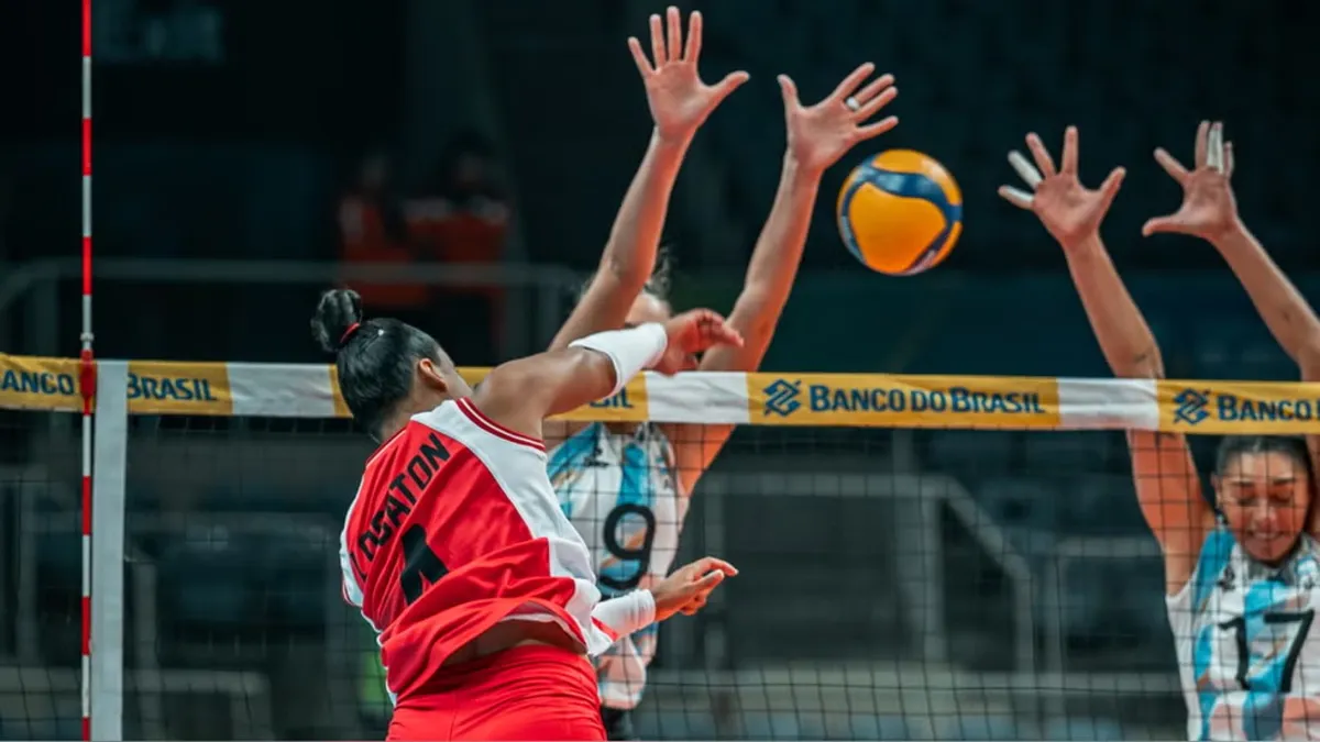 Perú vs Argentina Sudamericano de Vóley 2026