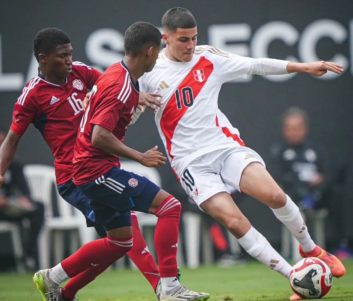 La Selección Peruana Sub-20 venció a su similar de Costa Rica en partido de preparación para el sudamericano