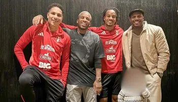 LOS GALÁCTICOS: Jefferson Farfán visitó a los jugadores de la Selección Peruana