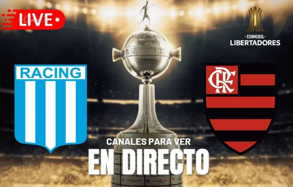 Racing vs. Flamengo EN VIVO HOY desde Avellaneda por la semifinal de la Copa Libertadores 2025