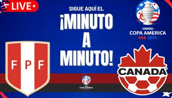 Perú vs Canadá EN VIVO y EN DIRECTO: Sigue el minuto a minuto para alentar a la Blanquiroja en la Copa América
