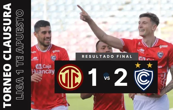 Debut con triunfo: Cienciano venció a UTC en el estreno de Christian Cueva en el Torneo Clausura – VIDEO