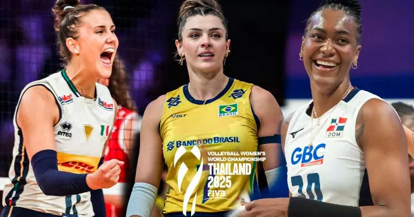 Rumbo al título: así quedan los cuartos de final del Mundial de Vóley Femenino 2025 en Tailandia