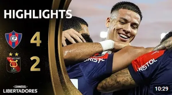 Cerro Porteño vs Melgar 2025