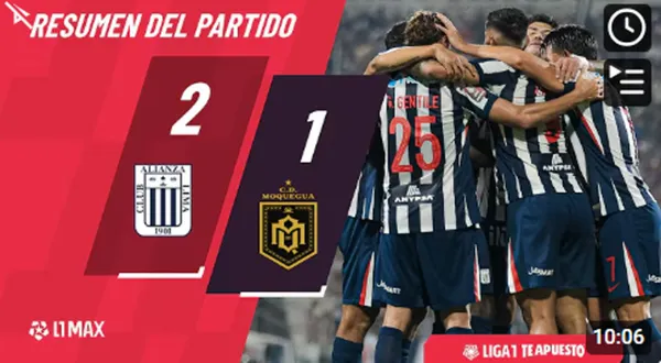 Más líder que nunca: Alianza Lima venció a CD Moquegua en la fecha 13 del Torneo Apertura 2026 – VIDEO