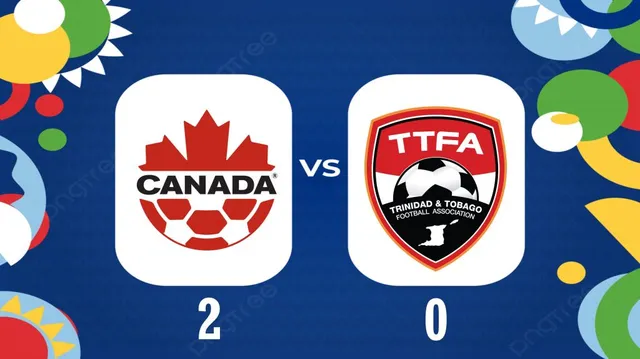 Canadá venció a Trinidad y Tobago &#8211; Composición: Cancha en Mancha