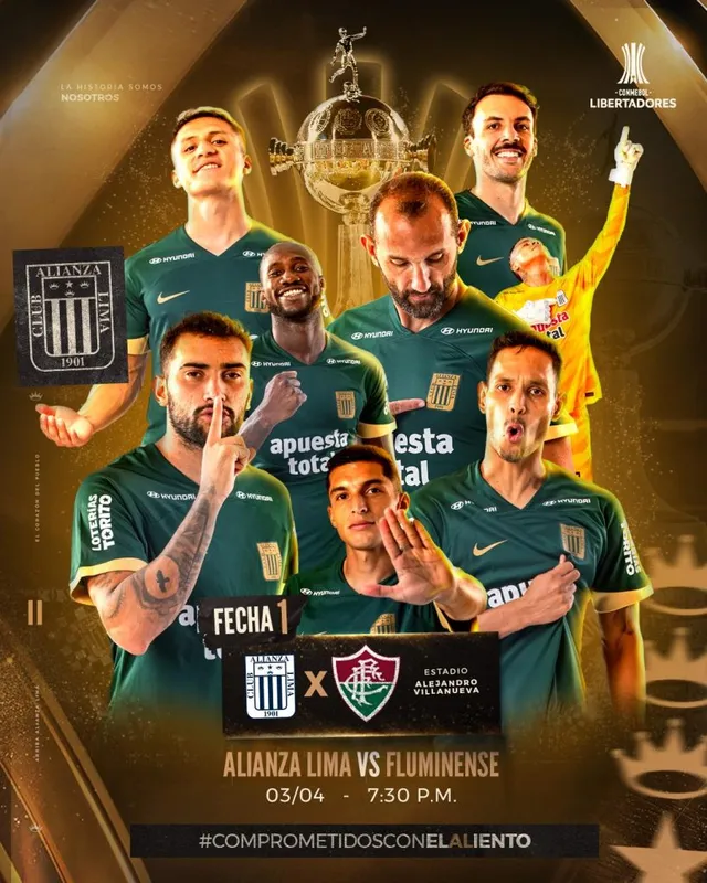 Alianza Lima enfrenta a Fluminense &#8211; Foto:Alianza Lima