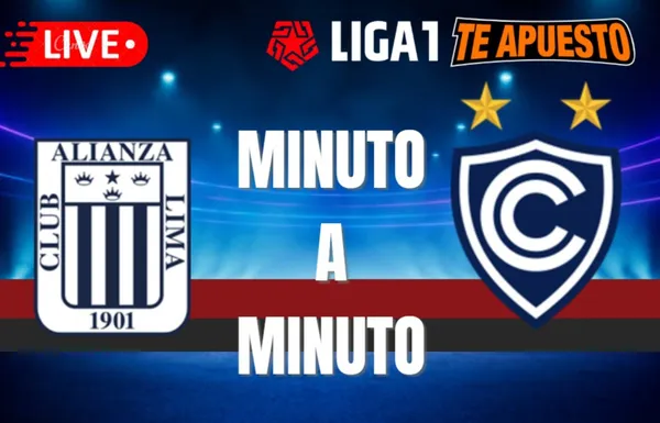 Alianza Lima vs. Cienciano Torneo Apertura 2025.
