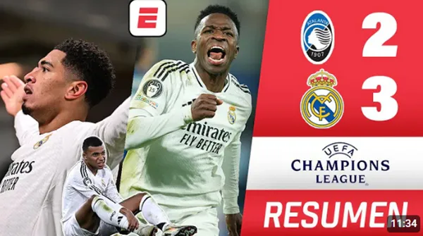 Atalanta vs Real Madrid 2024
