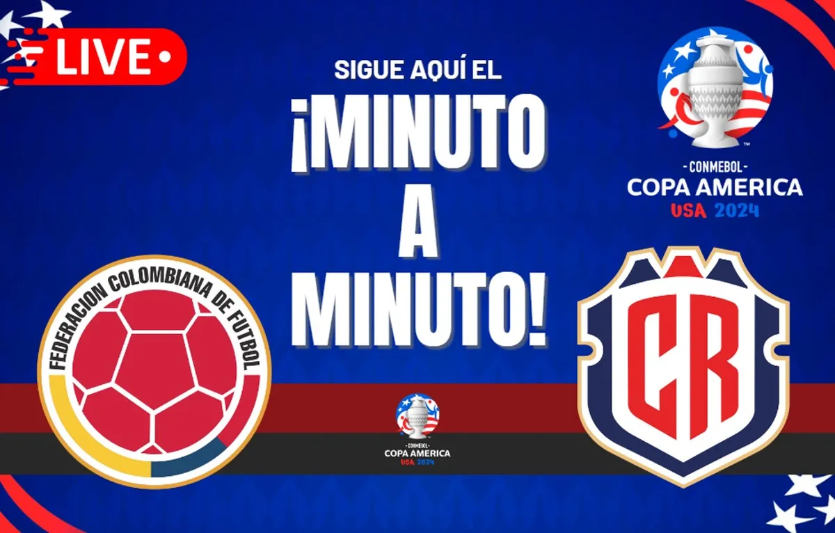 Colombia vs. Costa Rica EN VIVO y EN DIRECTO: Sigue el minuto a minuto de este coque por Copa América