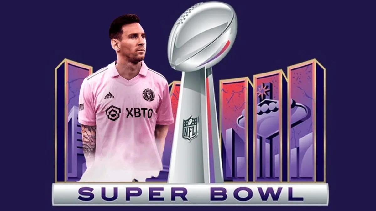 ¿Cuánto costará la presencia de Lionel Messi en el Súper Bowl 2024?