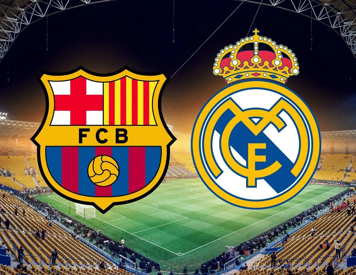 Final de la Supercopa de España: Clásico entre Real Madrid y Barcelona