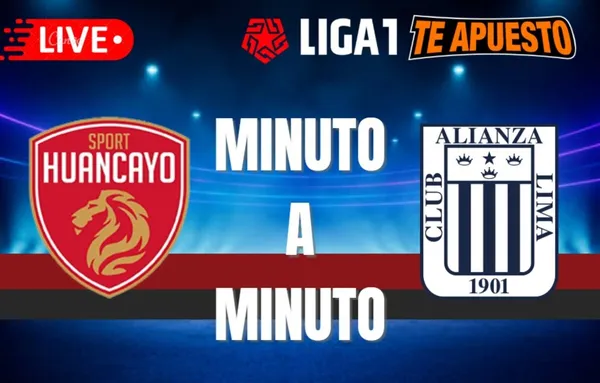 Alianza Lima vs. Sport Huancayo EN VIVO y EN DIRECTO minuto a minuto por el Torneo Clausura 2025