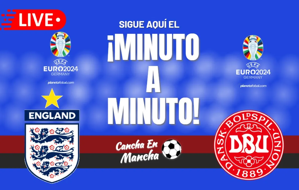 Inglaterra vs. Dinamarca EN VIVO y EN DIRECTO: Sigue el minuto a minuto del encuentro por la Eurocopa 2024