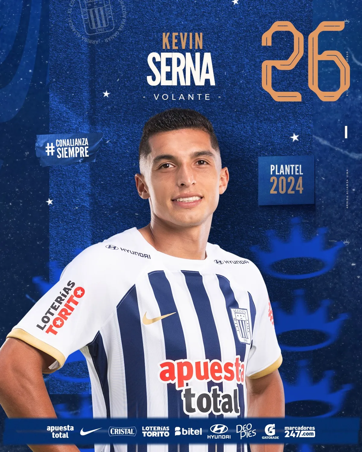 Kevin Serna, la revelación de la ‘Noche Blanquiazul’: “Un honor delante de estos monstruos”