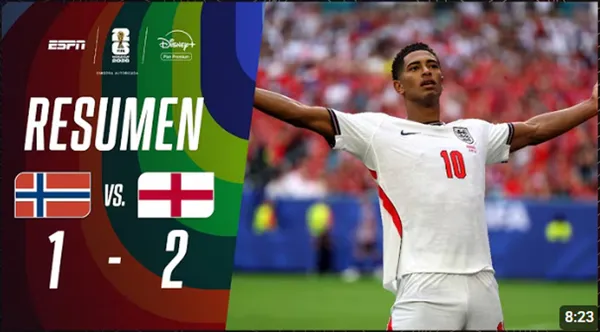 Inglaterra remonta a Noruega y enfrentará a Argentina en las semifinales del Mundial 2026 – VIDEO