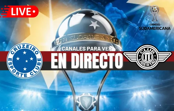 Cruzeiro vs. Libertad EN VIVO por el pase a semifinales de la copa sudamericana 2024