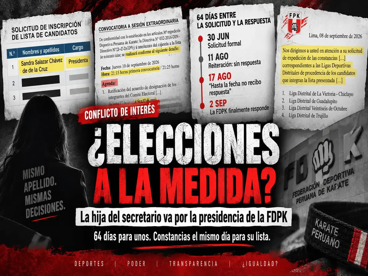 KARATE PERUANO Y ¿ELECCIONES A LA MEDIDA?
