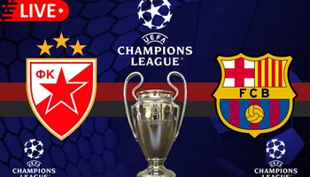 Estrella Roja vs Barcelona por la UEFA Champions League 2024