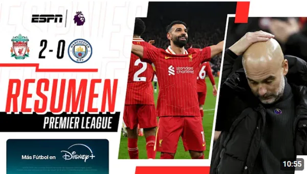 Liverpool vs Manchester City 2024