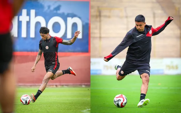 Jairo Concha listo para el debut y ‘Canchita’ Gonzales ya está habilitado en Universitario.