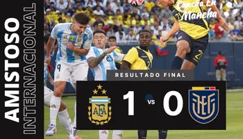 Argentina venció a Ecuador en amistoso en la fecha FIFA como preparación para la Copa América 2024