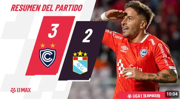 Para el olvido: Sporting Cristal cayó ante Cienciano  en la última fecha del Torneo Apertura 2026 – VIDEO