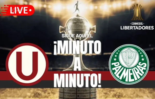 Universitario vs. Palmeiras EN VIVO y EN DIRECTO minuto a minuto por la Copa Libertadores 2025