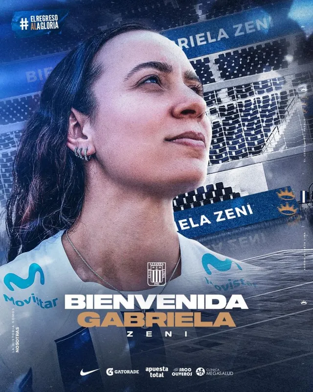 Gabriela Zeni &#8211; Foto: Alianza Lima
