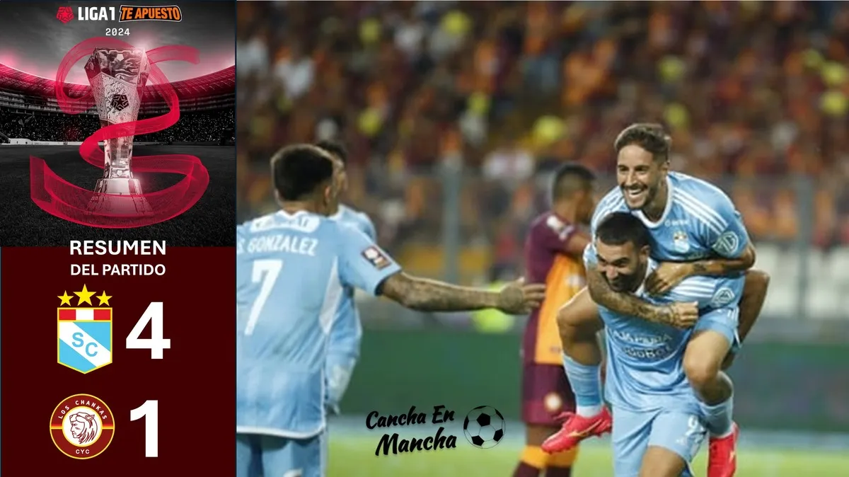 VIDEO RESUMEN: Cristal arrolló a los Chankas por la fecha 4 del Torneo Apertura 2024