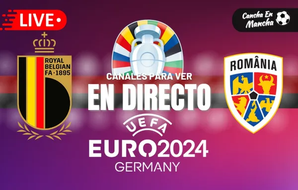 Bélgica y Rumanía EN VIVO y EN DIRECTO: Horarios y canales para ver el duelo por la Eurocopa 2024.