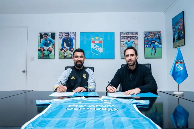 Franco Romero y Joel Raffo &#8211; Foto: Sporting Cristal 