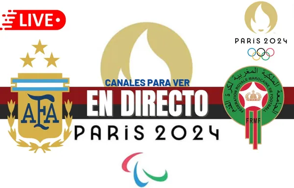 Argentina vs. Marruecos EN VIVO y EN DIRECTO: Fecha, horarios y canales para ver los Juegos Olímpicos París 2024