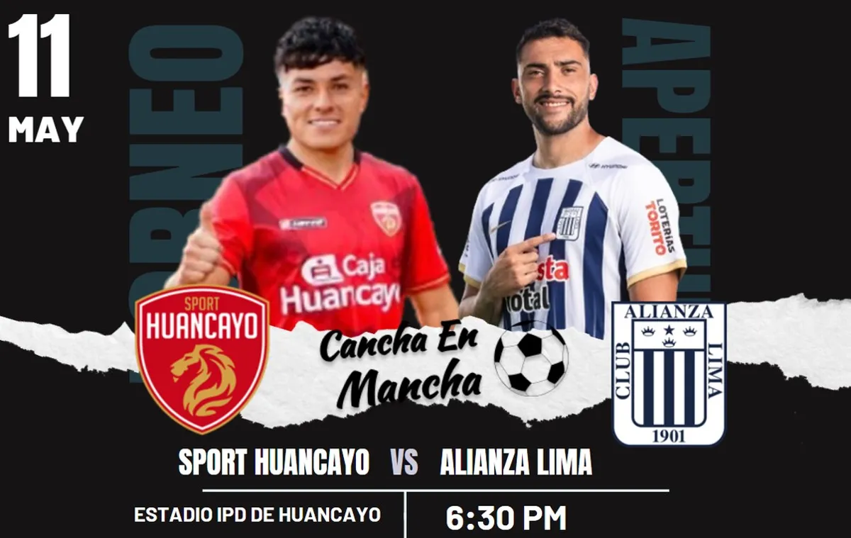 Alianza Lima vs. Sport Huancayo EN VIVO: Sigue el minuto a minuto del encuentro por el Torneo Apertura 2024