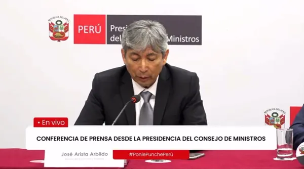 José Arista, Ministro de Economía 2024