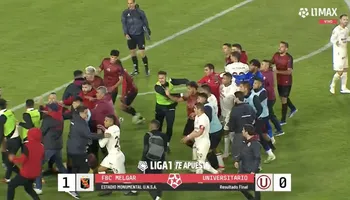 Tremendo lío: Los jugadores expulsados de la U y Melgar tras la descomunal pelea en Arequipa – VIDEO