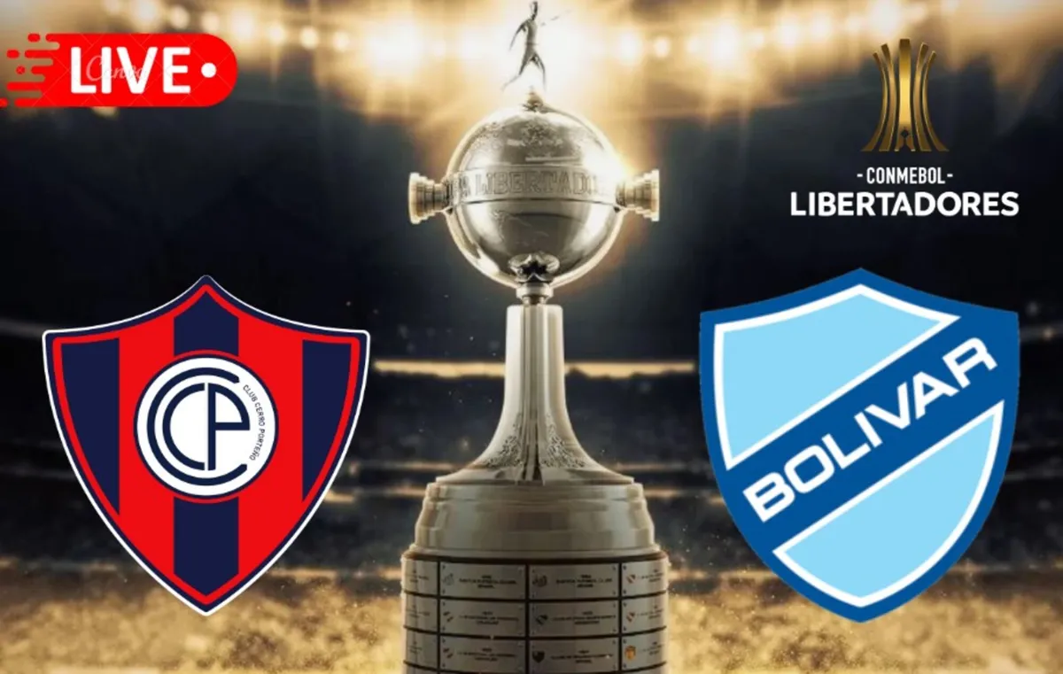 Cerro Porteño vs Bolívar por la Copa Libertadores 2025