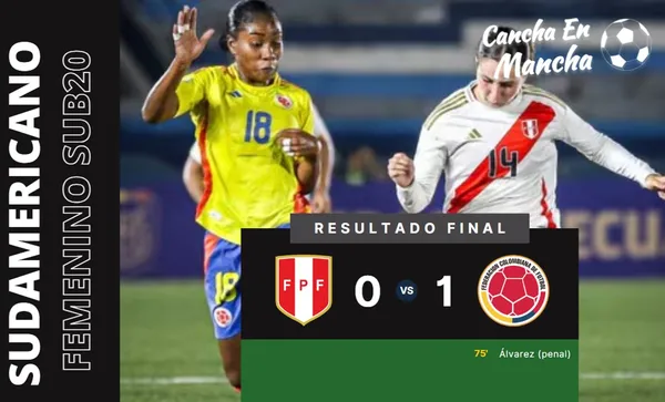 VIDEO RESUMEN: Perú cayó ante Colombia en el hexagonal final del sudamericano femenino sub20