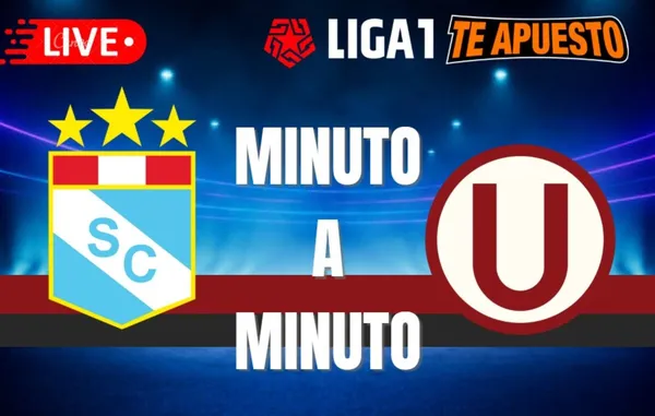 Universitario vs. Sporting Cristal EN VIVO y EN DIRECTO minuto a minuto por el Torneo Clausura 2025