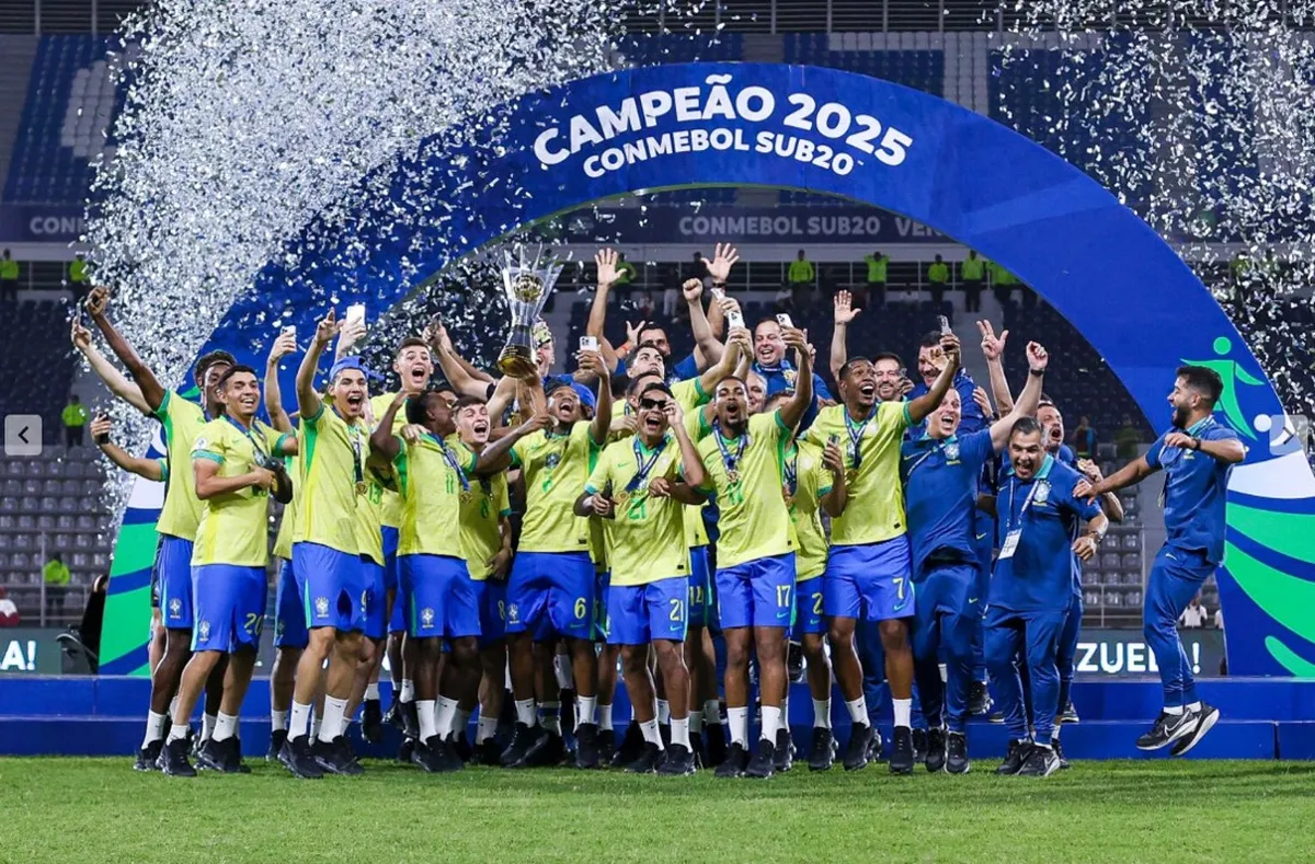 Brasil campeón sudamericano sub-20 2025