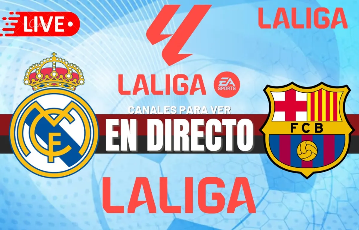 Real Madrid vs Barcelona por LaLiga 2024-25