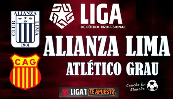 Alineaciones de Alianza Lima y Atlético Grau para el encuentro por el Torneo Apertura 2024