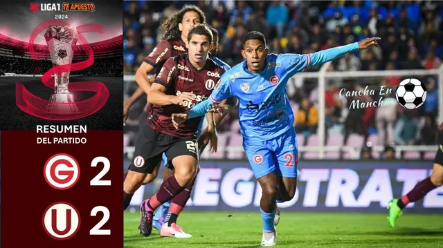 Universitario empató con Garcilaso &#8211; Composición: Cancha en Mancha