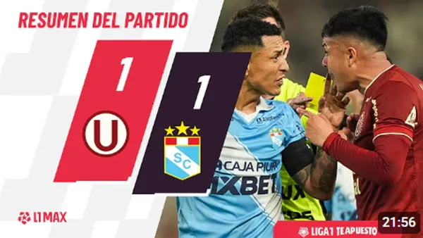 Universitario y Sporting Cristal empataron en el estadio Monumental por el  Torneo Clausura 2026 – VIDEO
