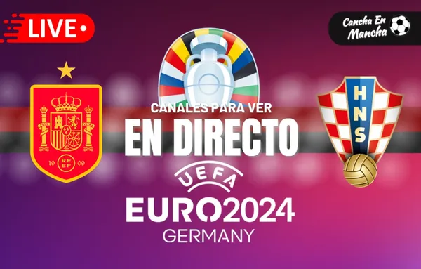 España vs. Croacia EN VIVO y EN DIRECTO: Horarios y dónde ver el duelo por la Eurocopa 2024