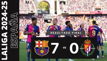 Festival de goles: Barcelona aplastó 7-0 al Real Valladolid por LaLiga de España – VIDEO
