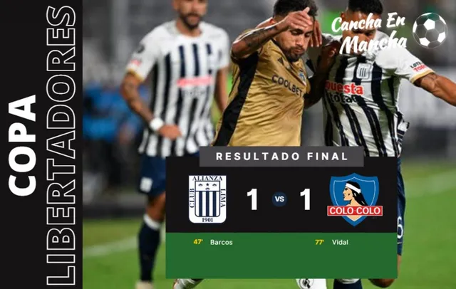 Alianza Lima empató con Colo Colo &#8211; Composición: Cancha en Mancha