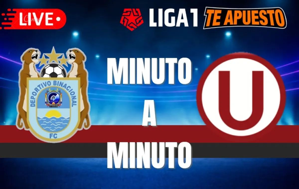 Binacional vs Universitario Torneo Apertura 2025.