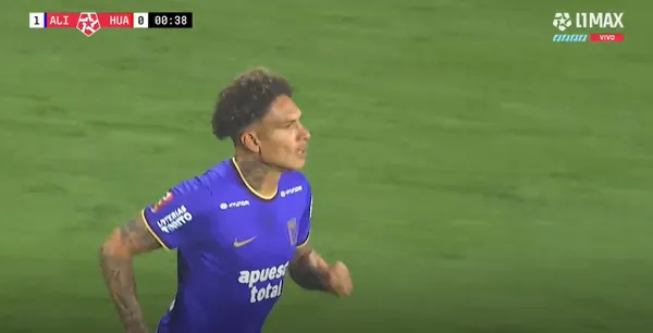 GOL MADRUGADOR: Paolo Guerrero marca el primer GOL de Alianza Lima frente a Huancayo a los 10 segundos de iniciado