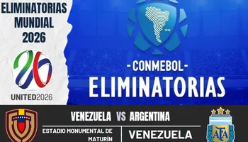 Venezuela se enfrentará a Argentina por las eliminatorias al mundial 2026.